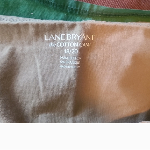 2 shirts for 1. Spaghetti strap, light, green & olive green tank top. - Picture 8 of 8